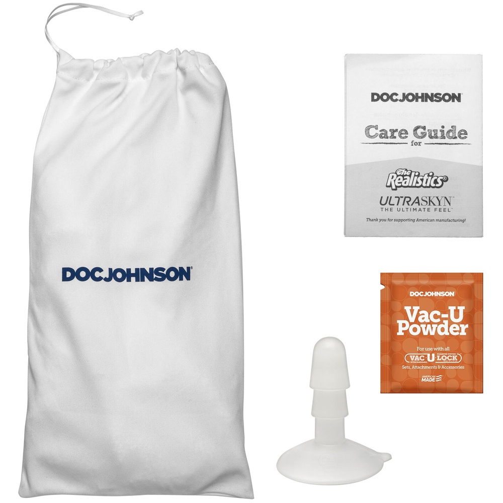 Фалоімітатор Doc Johnson Signature Cocks – Chad White 8,5 inch UltraSkin фото