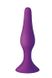 Анальна пробка на присоску MAI Attraction Toys №35 Purple, довжина 15,5 см, діаметр 3,8см фото 1