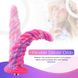 Фантазійний фалоімітатор 10.12″ для секс-машин Hismith Silicone Dildo rose Monster Series, система K фото 3