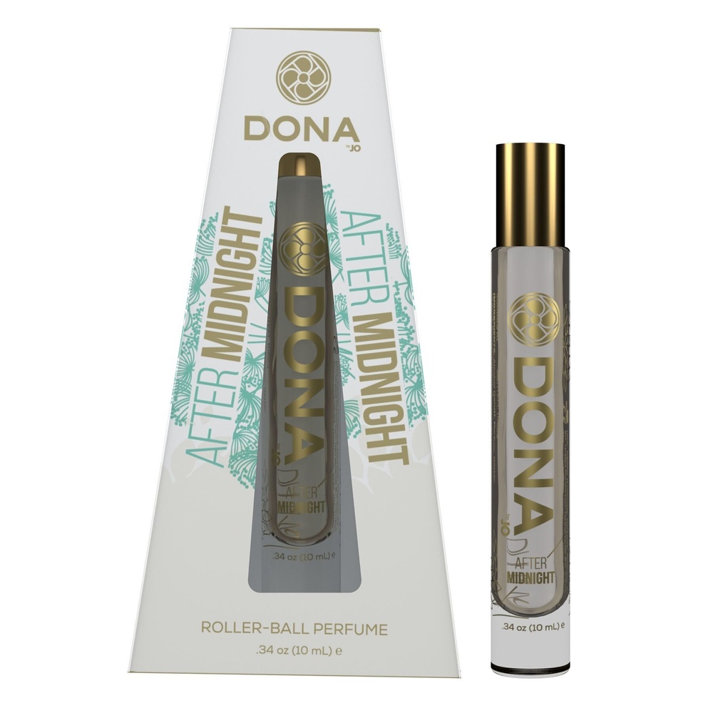 Духи с роликовым нанесением DONA Roll-On Perfume - After Midnight (10 мл), вариант для сумочки фото