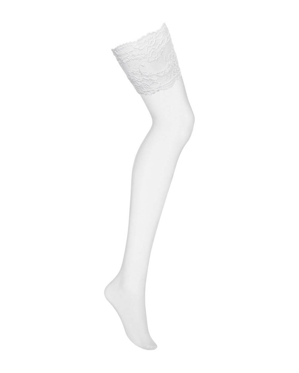 Obsessive 810-STO-2 stockings white L/XL фото