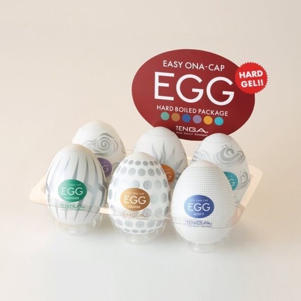 Набір Tenga Egg Hard Boild Pack (6 яєць) фото