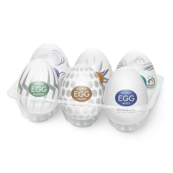 Набор Tenga Egg Hard Boild Pack (6 яиц) фото