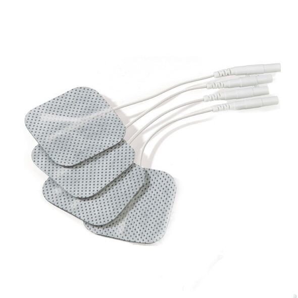 Самоклеючі електроди Mystim (4 шт) для електростимуляції, провідні фото