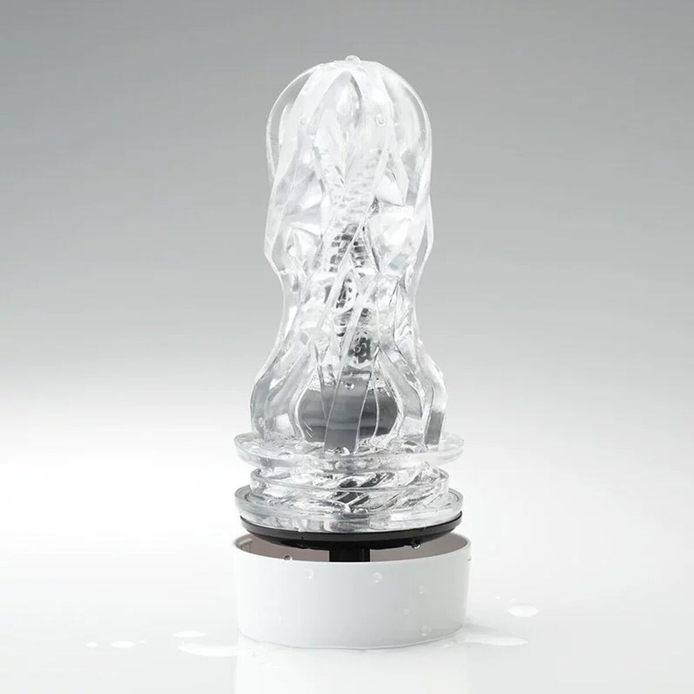 Мастурбатор Tenga - Aero Masturbator Silver, інноваційна технологія всмоктування фото