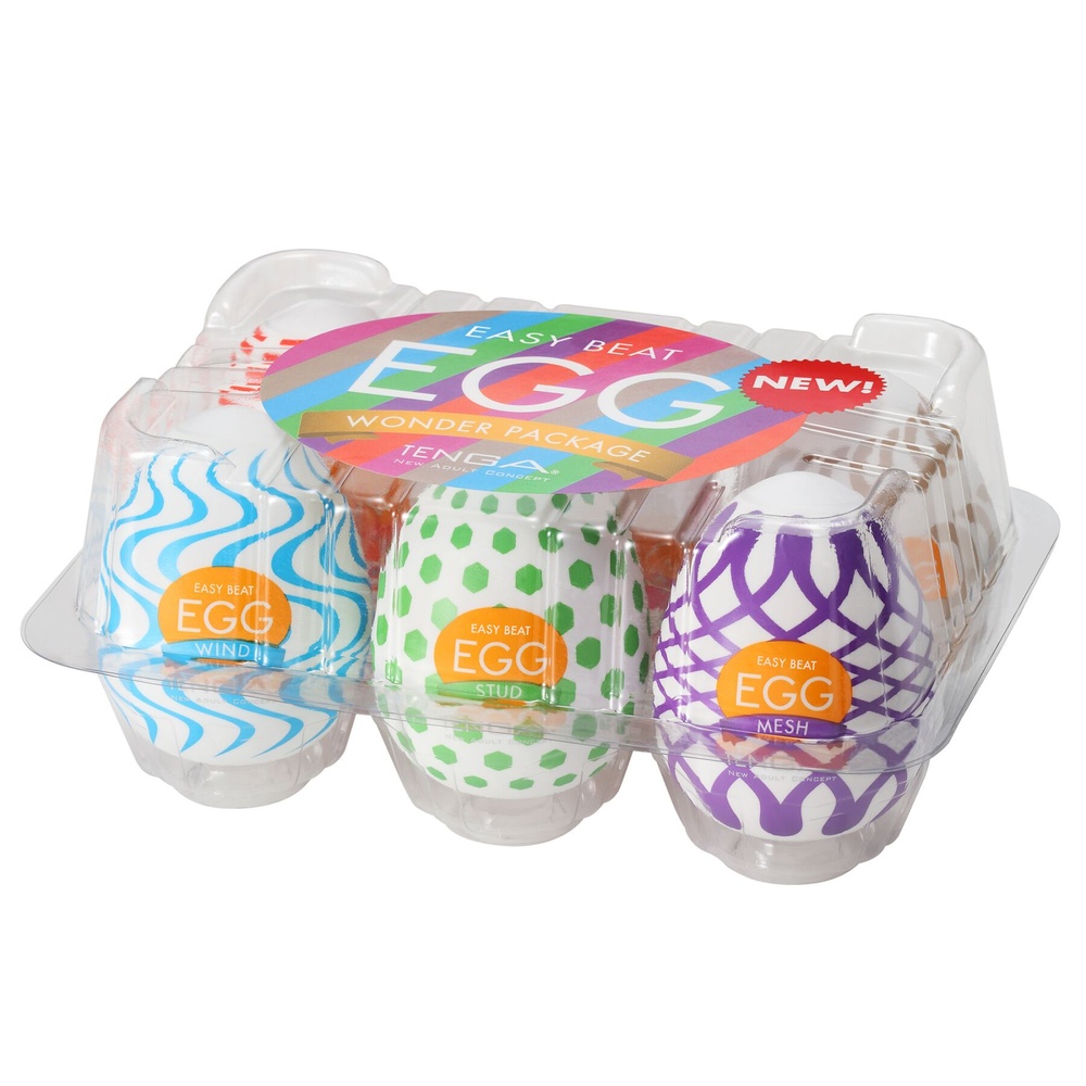 Набор яиц-мастурбаторов Tenga Egg Wonder Pack (6 яиц) фото