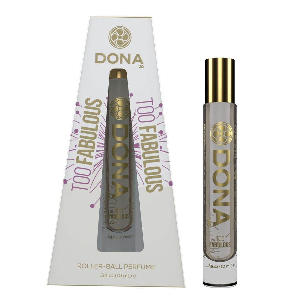 Духи с роликовым нанесением DONA Roll-On Perfume - Too Fabulous (10 мл), вариант для сумочки фото