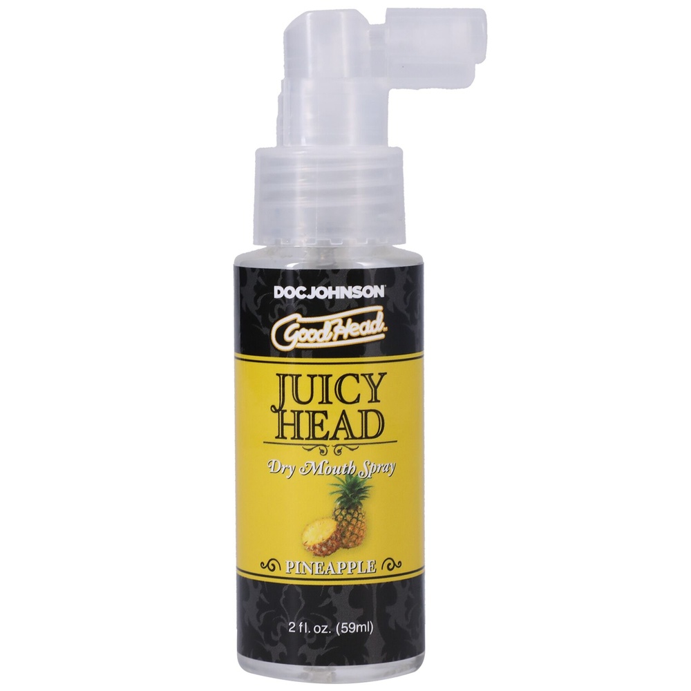 Увлажняющий оральный спрей Doc Johnson GoodHead – Juicy Head – Dry Mouth Spray – Pineapple 2 fl. oz. фото