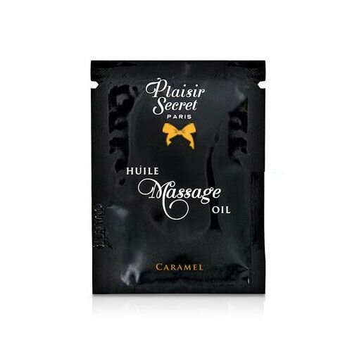Пробник массажного масла Plaisirs Secrets Caramel (3 мл) фото
