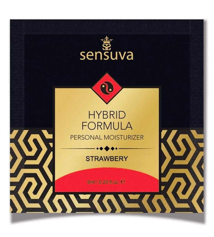 Пробник Sensuva — Hybrid Formula Strawberry (6 мл) фото