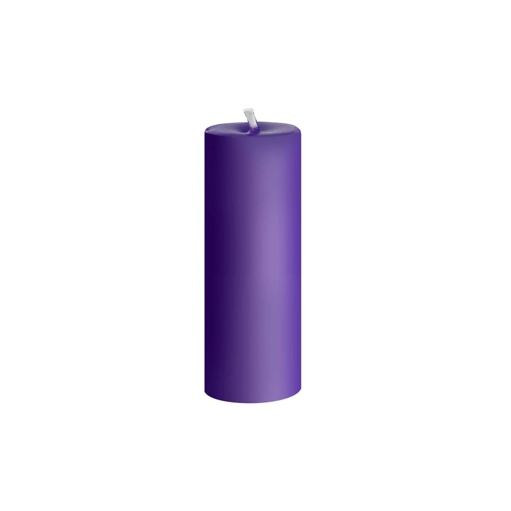 Фиолетовая свеча восковая Art of Sex низкотемпературная S 10 см фото