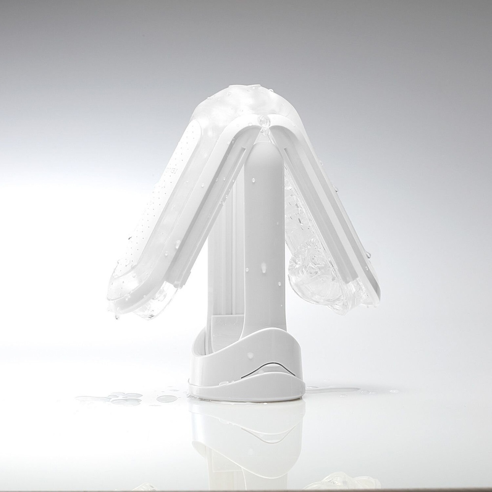 Мастурбатор Tenga Flip Zero White, змінна інтенсивність стимуляції, розкладний фото