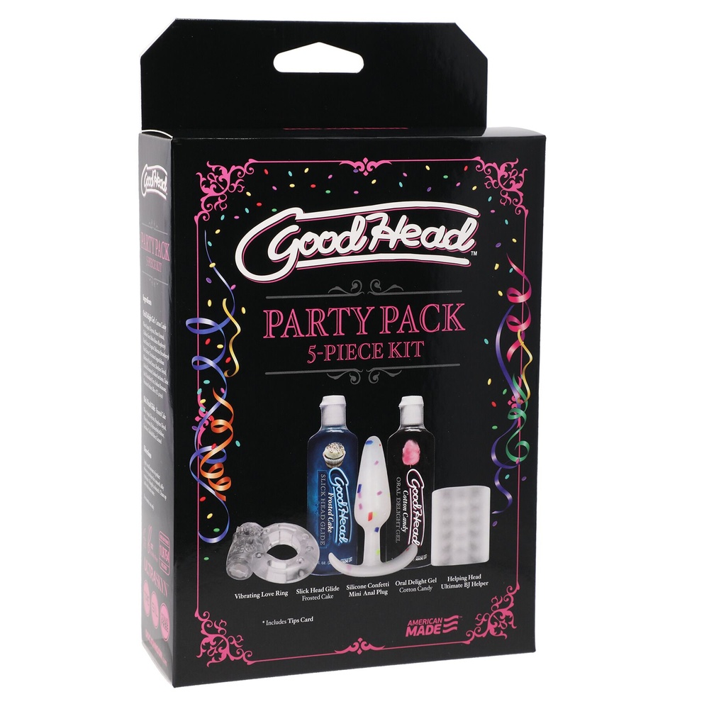 Набір Doc Johnson GoodHead - Party Pack - 5 Piece Kit фото