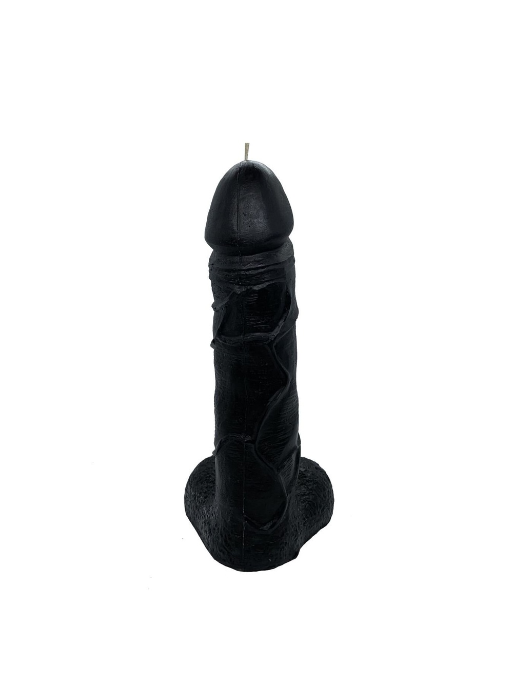Свічка у вигляді члена Black size L, для збудливої атмосфери фото