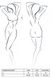 Боді монокіні з відкритими грудьми DIABOLINA BODY black L/XL — Passion фото 3