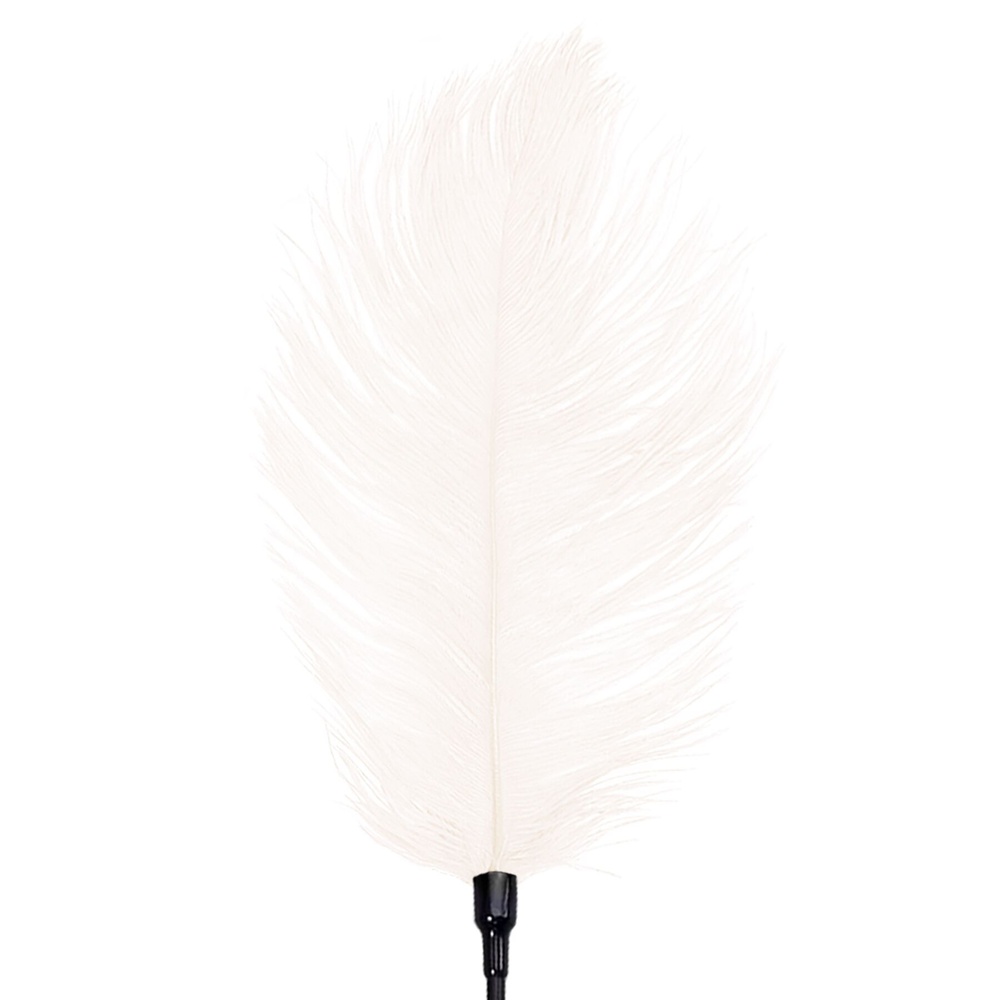 Лоскітка зі страусиним пером Art of Sex - Feather Tickler, колір Білий фото