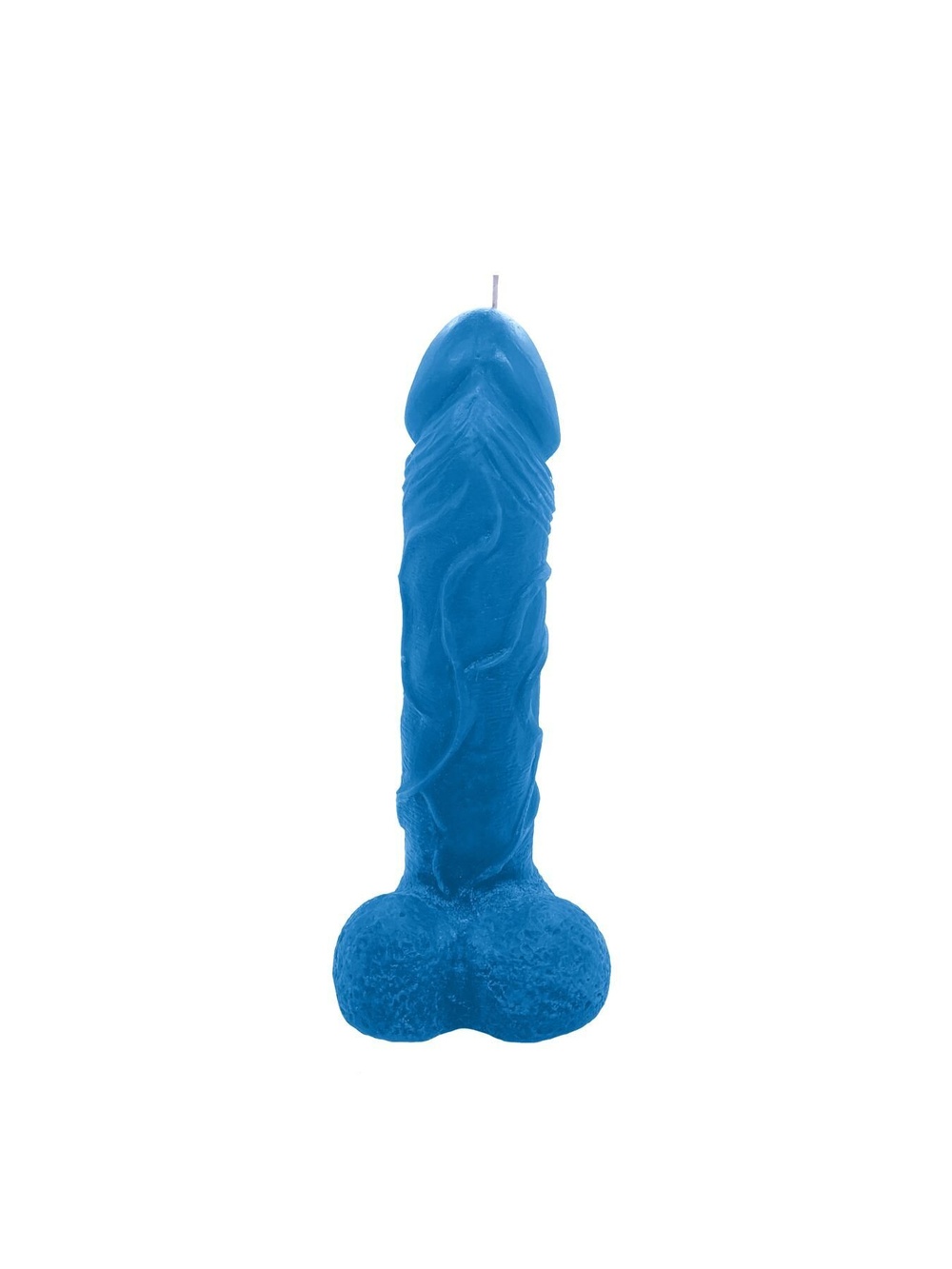 Свічка у вигляді члена Blue size L, для збудливої атмосфери фото