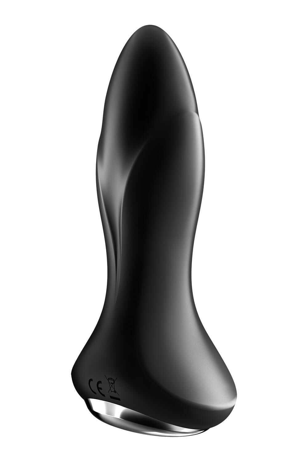 Анальна смарт вібропробка із перлинним масажем Satisfyer Rotator Plug 1+ Black фото