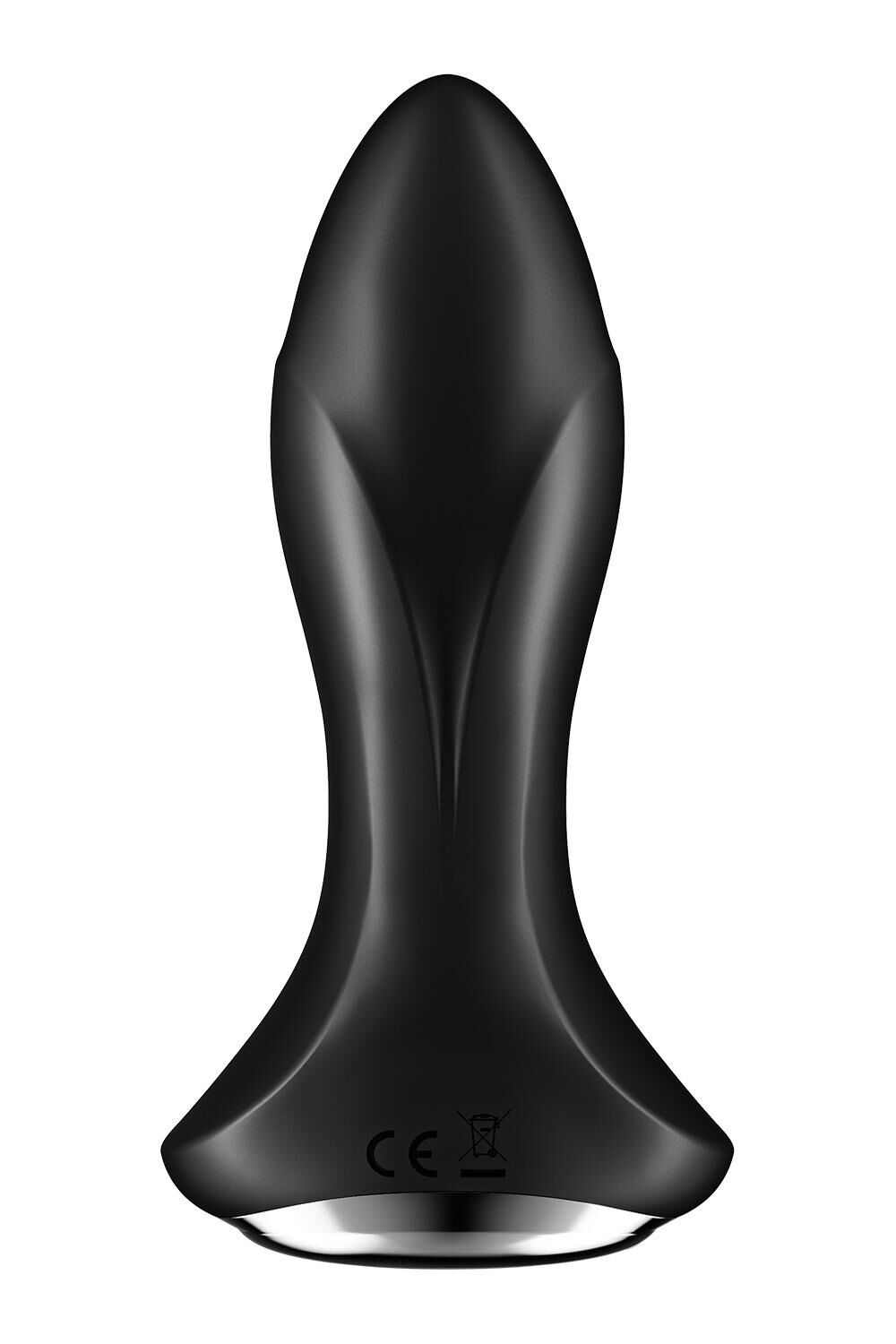 Анальна смарт вібропробка із перлинним масажем Satisfyer Rotator Plug 1+ Black фото