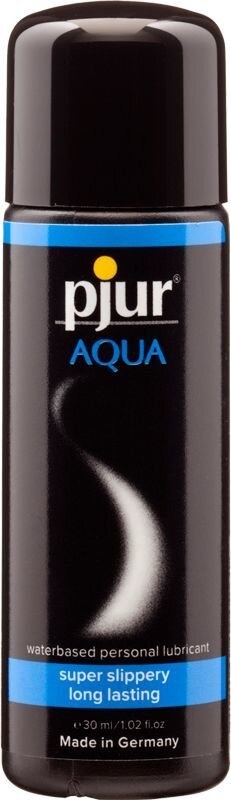 Лубрикант на водной основе pjur Aqua 30 мл, эффект бархатистой кожи без прилипания фото
