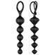 Набор анальных бус Satisfyer Beads Black, силикон, макс. диаметр 3,3см и 3,5см фото 1