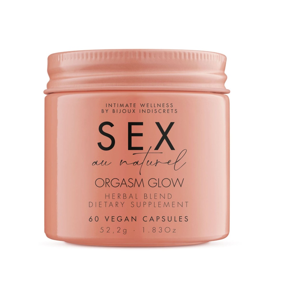 Натуральная пищевая добавка для повышения либидо Bijoux Indiscrets Sex au Naturel — Orgasm Glow фото