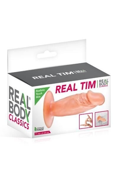 Фаллоимитатор Real Body - Real Tim Flash, TPE, диаметр 3,4см фото