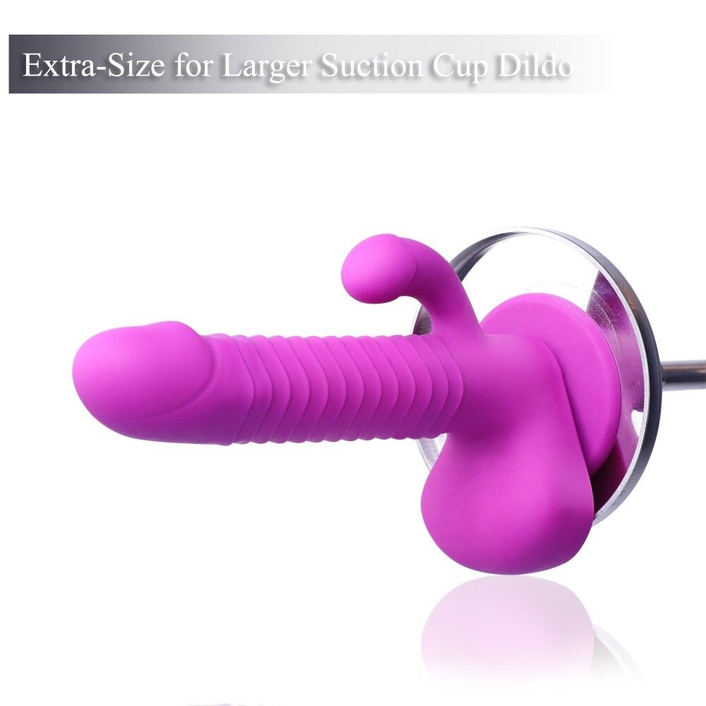 Кріплення для фалоімітаторів на присосці для секс-машин Hismith Suction Cup Adapter 4.5″ KlicLok - S фото