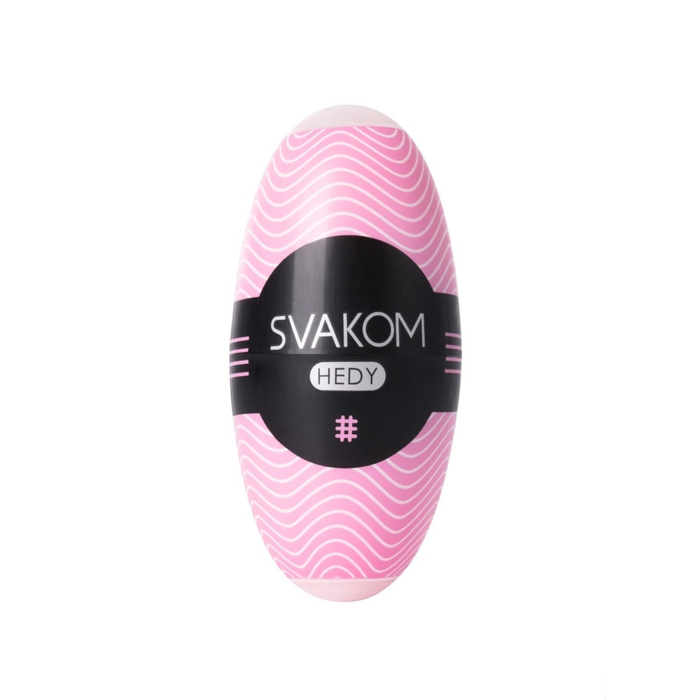 Яйце-мастурбатор SVAKOM — HEDY Pink фото