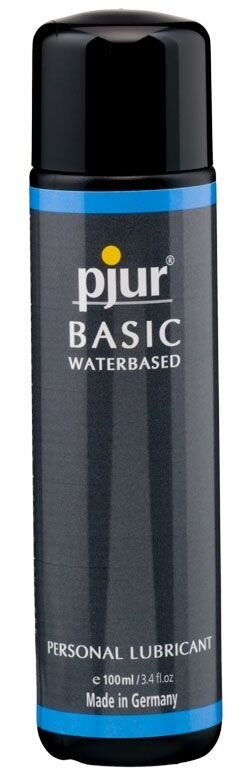 Змазка на водній основі pjur Basic waterbased 100 мл, ідеальна для новачків, краще ціна/якість фото