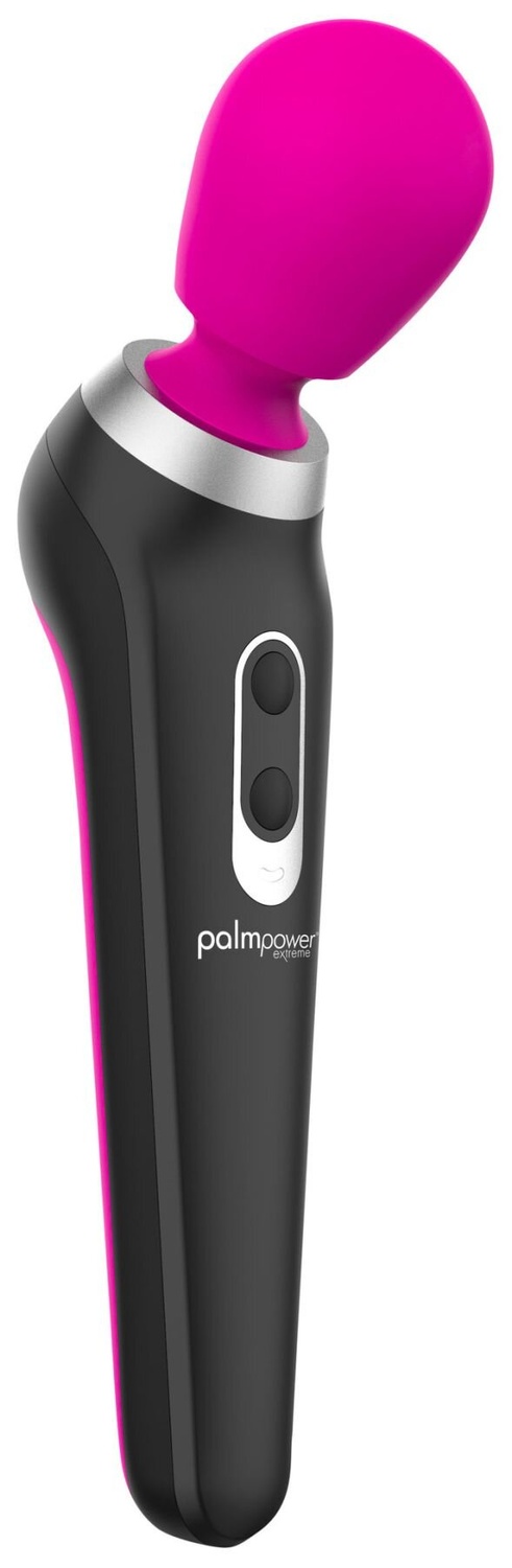 Потужний вібромасажер PalmPower EXTREME — Pink водонепроникний, з плавним регулюванням фото