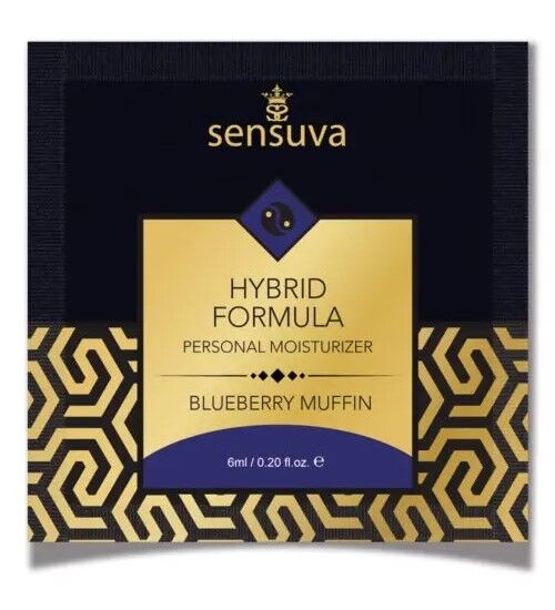 Пробник густої змазки Sensuva - Ultra-Thick Hybrid Formula Blueberry Muffin (6 мл) фото
