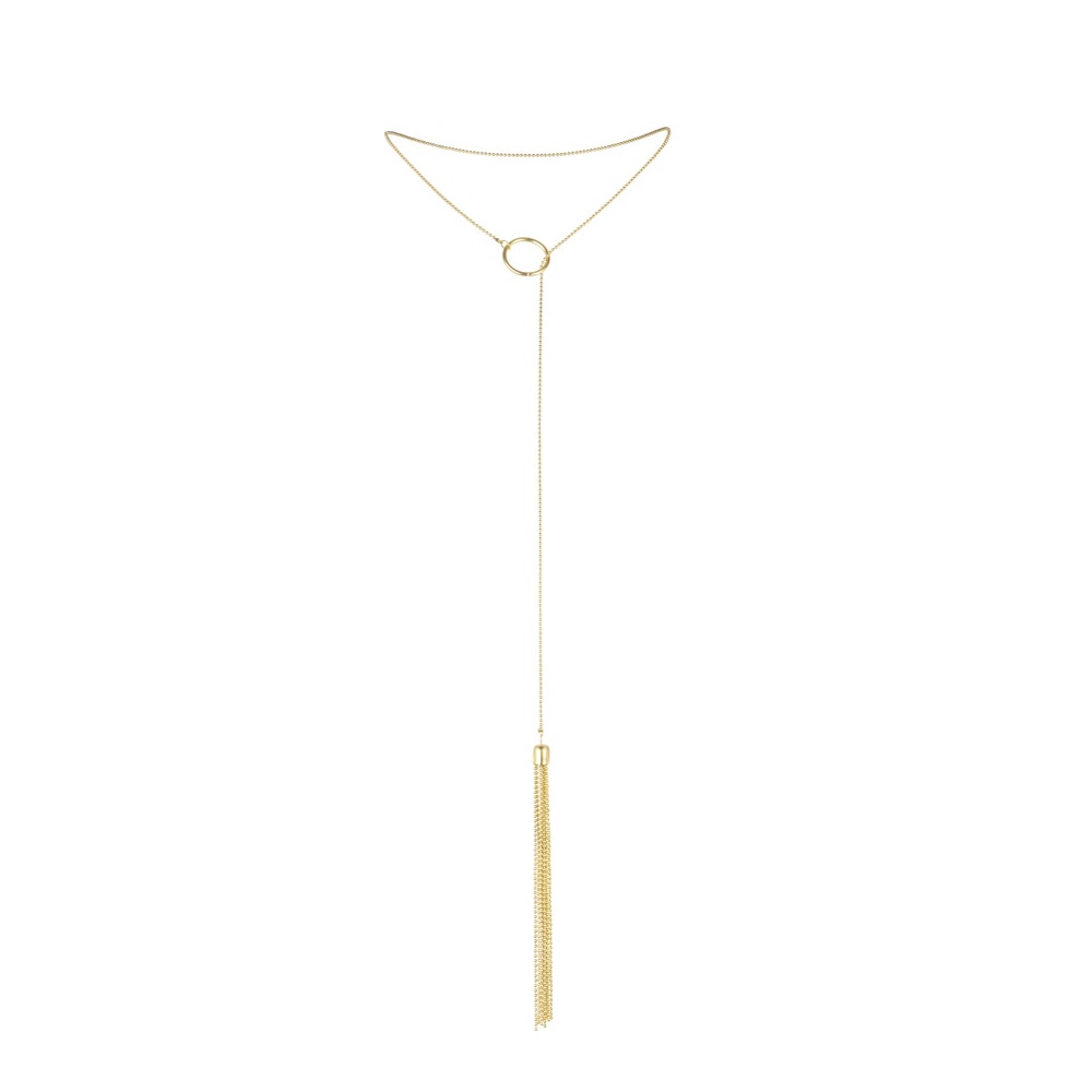 Ланцюжок для тіла Bijoux Indiscrets Magnifique Tickler Pendant Chain — Gold фото