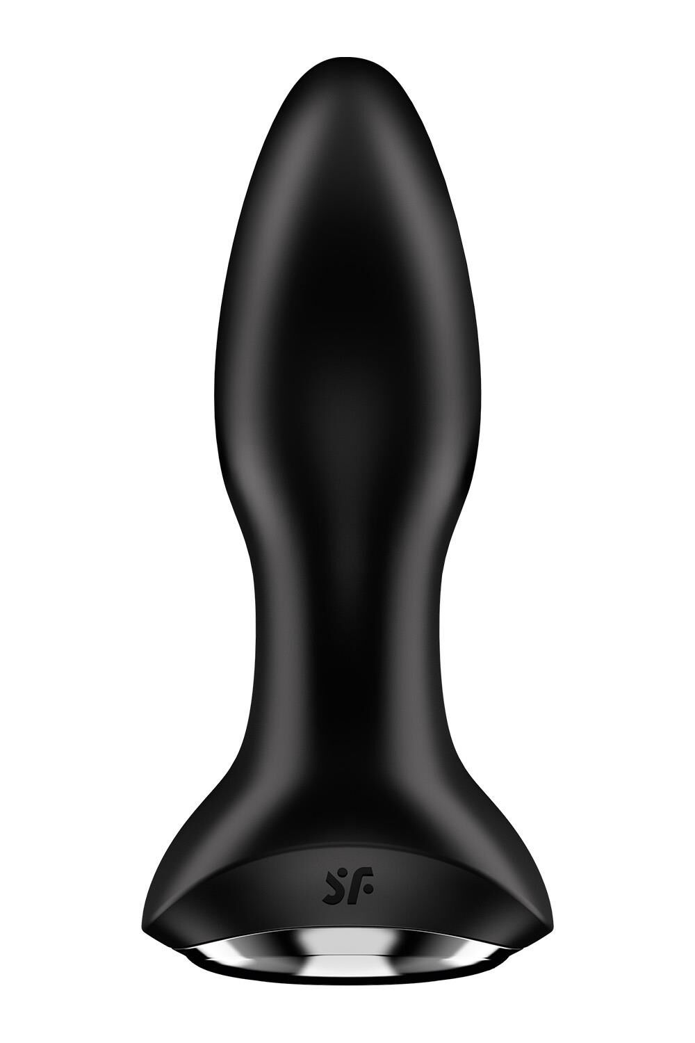 Анальная смарт вибропробка с жемчужным массажем Satisfyer Rotator Plug 2+ Black фото