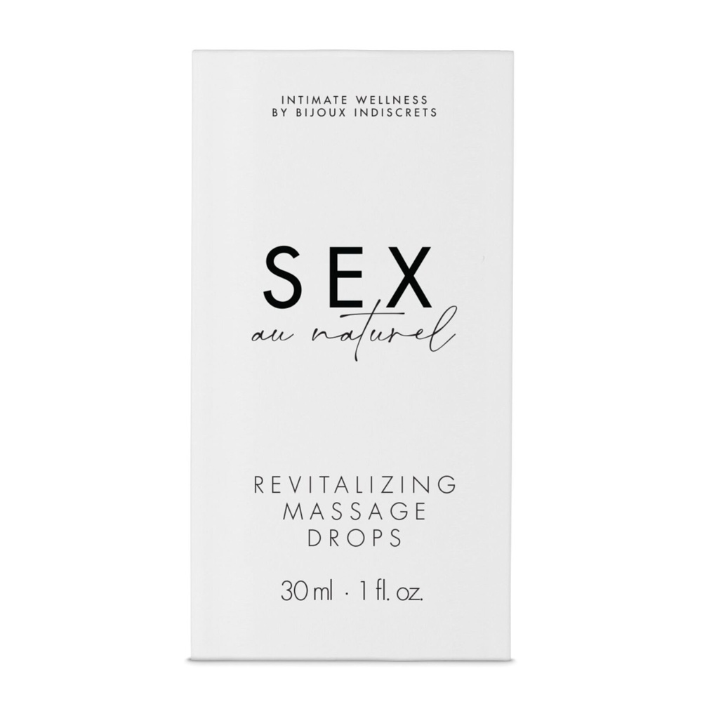Восстанавливающие капли для интимного массажа Bijoux Indiscrets Sex au Naturel — Revitalizing Intima фото