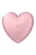 Вакуумний стимулятор-серце з вібрацією Satisfyer Cutie Heart Light Red фото 4