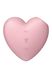 Вакуумний стимулятор-серце з вібрацією Satisfyer Cutie Heart Light Red фото 6