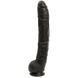 Фалоімітатор Doc Johnson Dick Rambone Cock Black, діаметр 6 см, довжина 42 см, ПВХ фото 3