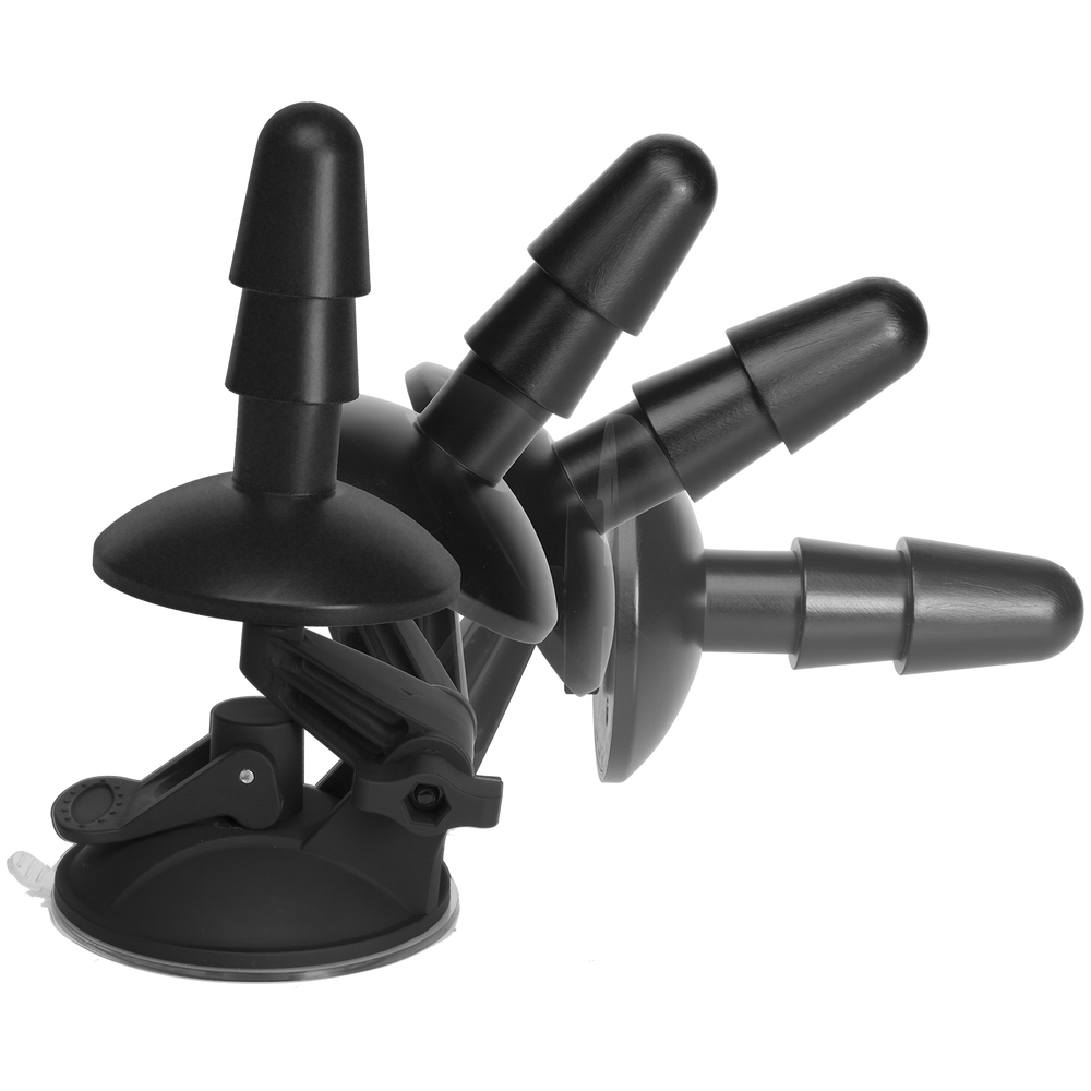 Кріплення для душа з присоскою Doc Johnson Vac-U-Lock — Deluxe Suction Cup Plug для іграшок фото