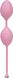 Розкішні вагінальні кульки PILLOW TALK — Frisky Pink з кристалом, діаметр 3,2 см, вага 49-75гр фото 6