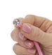 Розкішні вагінальні кульки PILLOW TALK — Frisky Pink з кристалом, діаметр 3,2 см, вага 49-75гр фото 5