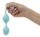 Розкішні вагінальні кульки PILLOW TALK — Frisky Teal з кристалом, діаметр 3,2 см, вага 49-75гр фото 2