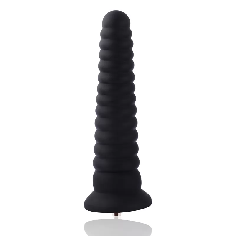 Анальный дилдо в форме башни для секс-машин Hismith Tower shape Anal Toy, система KlicLok фото