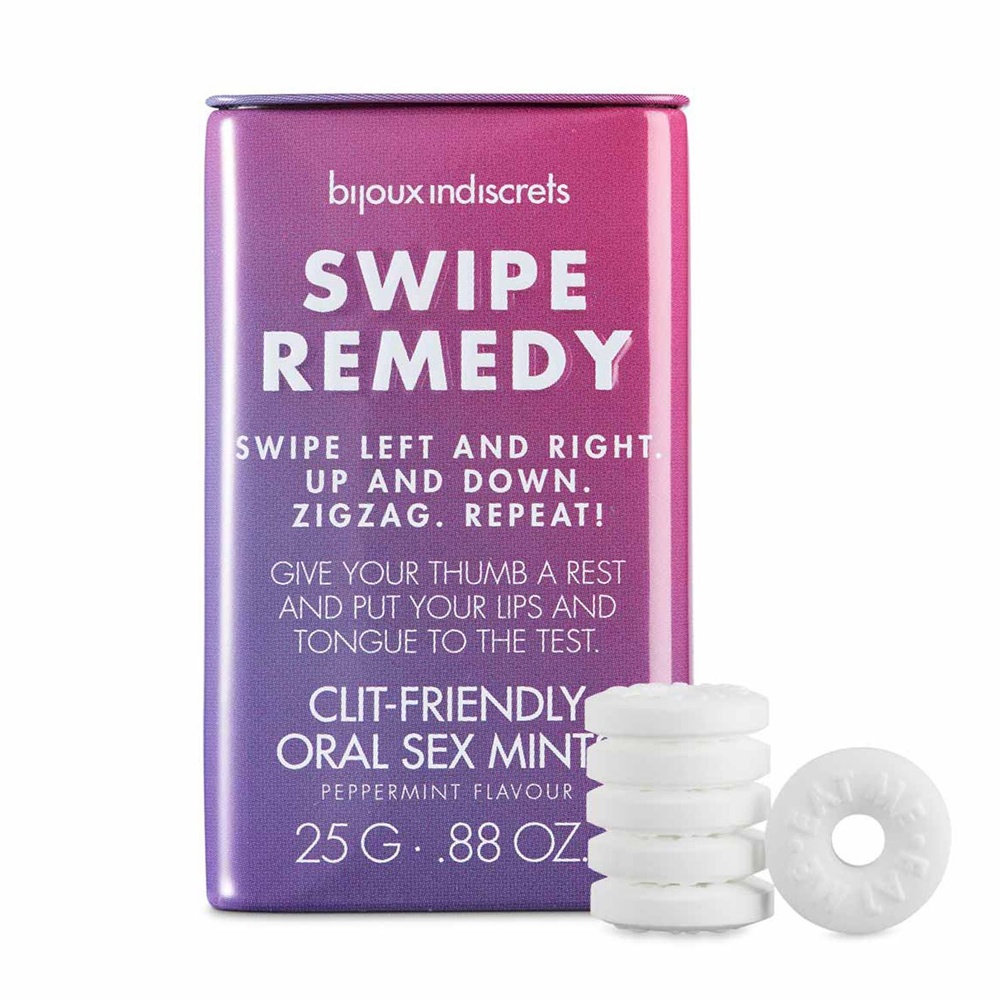 Мятные конфеты Bijoux Indiscrets Swipe Remedy – clitherapy oral sex mints фото