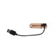 Віброкуля PowerBullet - First-Class Bullet 2.5" with Key Chain Pouch, Rose Gold фото 2