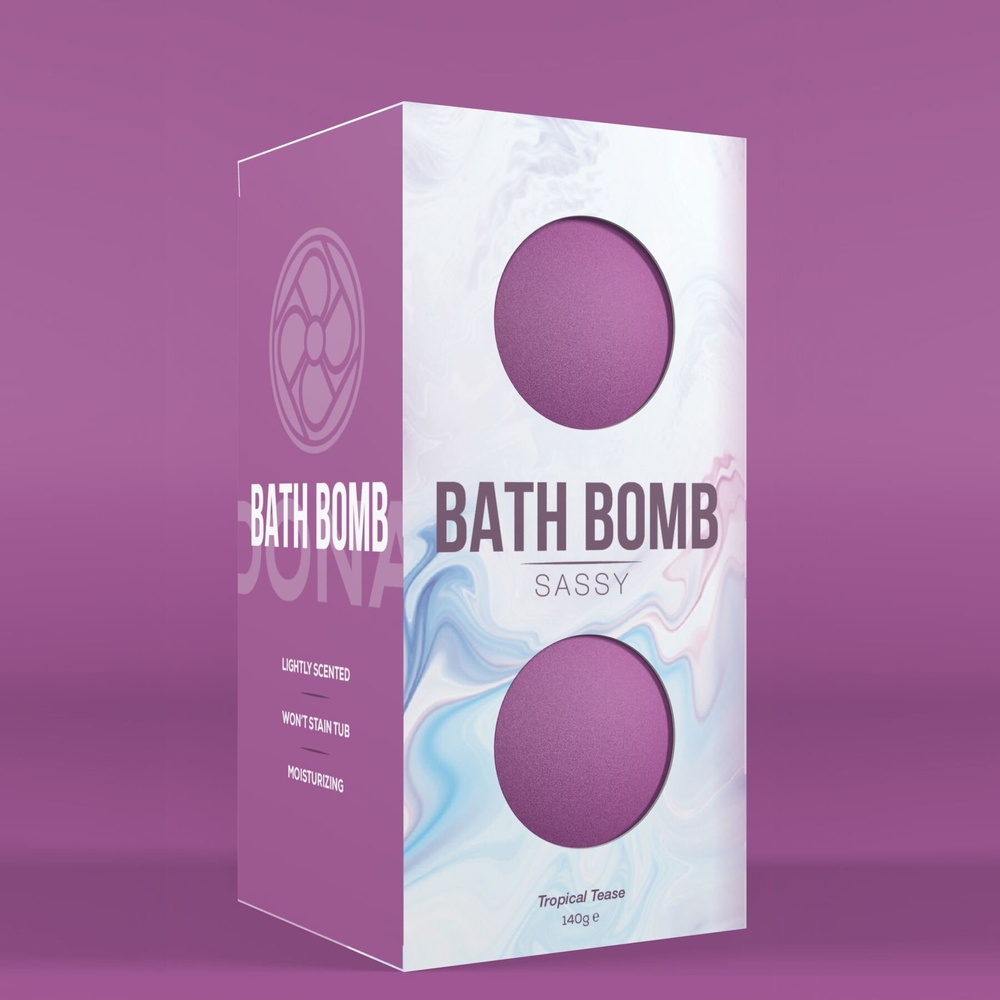 Набір бомб для ванни Dona Bath Bomb Sassy Tropical Tease (140 гр) фото