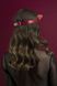 Маска кошечки Feral Feelings - Catwoman Mask, натуральная кожа, красная фото 3