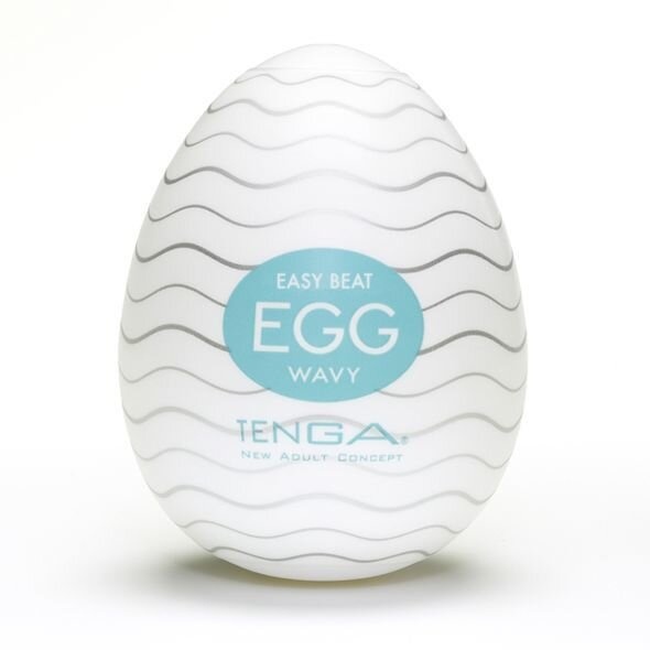 Мастурбатор яйце Tenga Egg Wavy (Хвилястий) фото