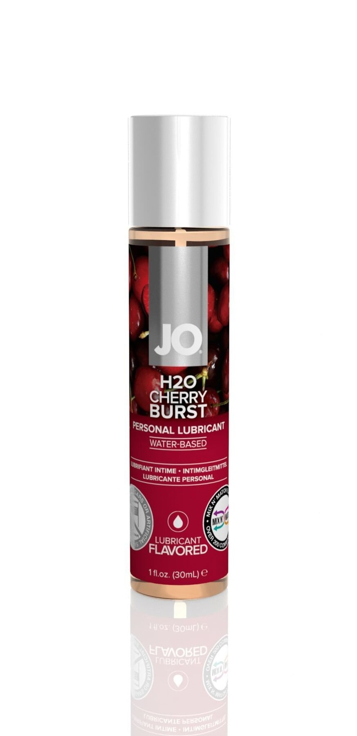 Змазка на водній основі System JO H2O — Cherry Burst (30 мл) без цукру, рослинний гліцерин фото