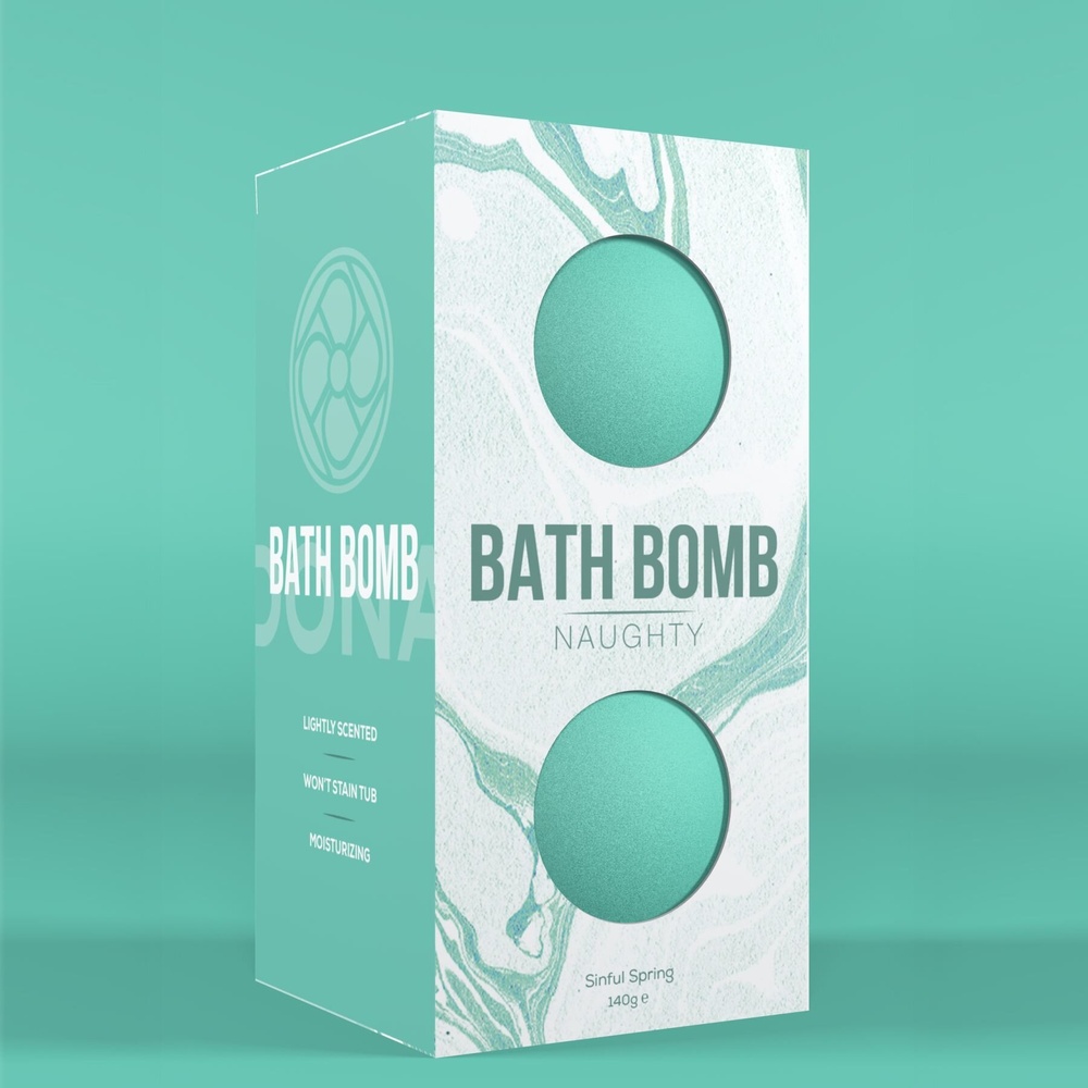 Набор бомбочек для ванны Dona Bath Bomb Naughty Sinful Spring (140 гр) фото